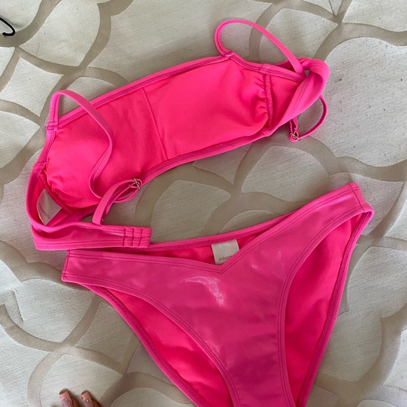 Target Hot Pink Bikini- only tried on! - Picture 3 of 6